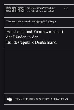 Haushalts- und Finanzwirtschaft der Länder in der Bundesrepublik Deutschland (eBook, PDF)