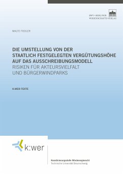 Die Umstellung von der staatlich festgelegten Vergütungshöhe auf das Ausschreibungsmodell (eBook, PDF) - Fiedler, Malte