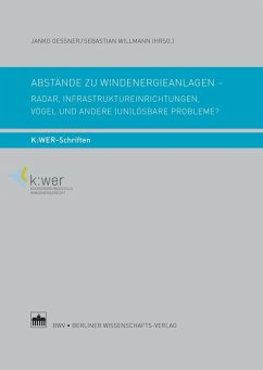 Cover Abstände zu Windenergieanlagen (eBook, PDF)