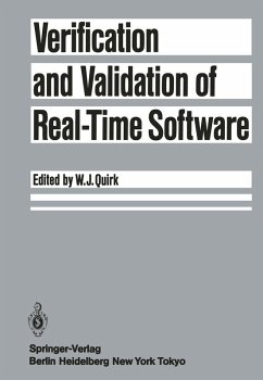 Verification and Validation of Real-Time Software (eBook, PDF)