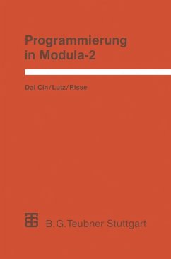Programmierung in Modula-2 (eBook, PDF) - Lutz, Joachim; Risse, Thomas