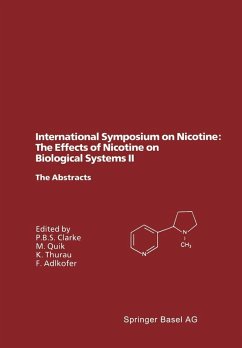 International Symposium on Nicotine: The Effects of Nicotine on Biological Systems II (eBook, PDF)