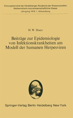 Beiträge zur Epidemiologie von Infektionskrankheiten am Modell der humanen Herpesviren (eBook, PDF) - Doerr, H. W.