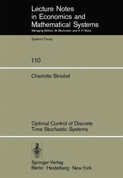 Cover Optimal Control of Discrete Time Stochastic Systems (eBook, PDF)