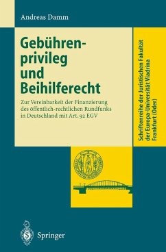 Gebührenprivileg und Beihilferecht (eBook, PDF) - Damm, Andreas