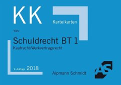 Schuldrecht BT 1 / Alpmann-Cards, Karteikarten (KK) - Wirtz, Tobias