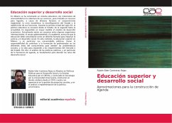 Educación superior y desarrollo social - Contreras Rojas, Rubén Eder