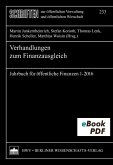 Verhandlungen zum Finanzausgleich (eBook, PDF)