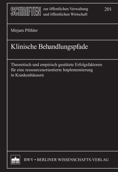 Klinische Behandlungspfade (eBook, PDF) Klinische Behandlungspfade (eBook, PDF)