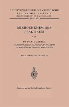 Mikrochemisches Praktikum (eBook, PDF) - Gorbach, Georg