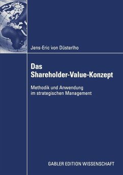 Das Shareholder-Value-Konzept (eBook, PDF) - Düsterlho, Jens-Eric