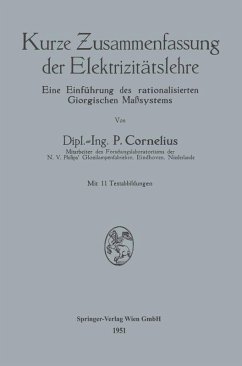 Cover Kurze Zusammenfassung der Elektrizitätslehre (eBook, PDF)