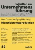 Dienstleistungsproduktion (eBook, PDF)