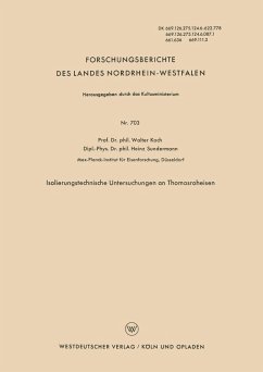 Isolierungstechnische Untersuchungen an Thomasroheisen (eBook, PDF) - Koch, Walter