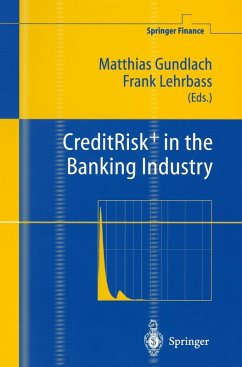 Cover CreditRisk+ in the Banking Industry (eBook, PDF)
