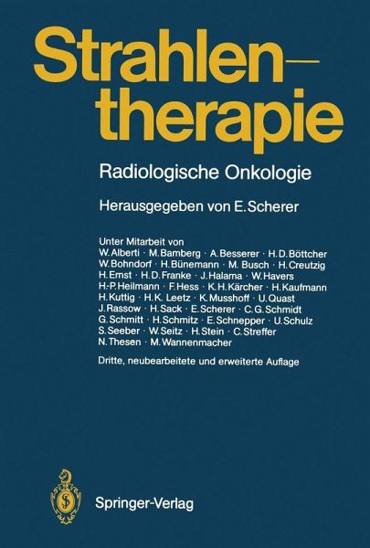 Strahlentherapie (eBook, PDF)