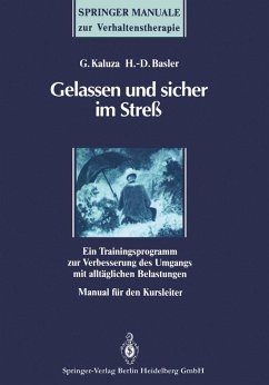 Gelassen und sicher im Streß (eBook, PDF) - Kaluza, Gert; Basler, Hans-Dieter