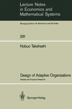 Design of Adaptive Organizations (eBook, PDF) - Takahashi, Nobuo