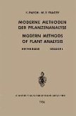 Moderne Methoden der Pflanzenanalyse / Modern Methods of Plant Analysis (eBook, PDF)