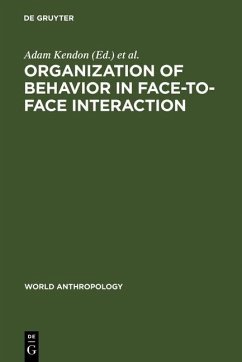 Cover Organization of Behavior in Face-to-Face Interaction (eBook, PDF)