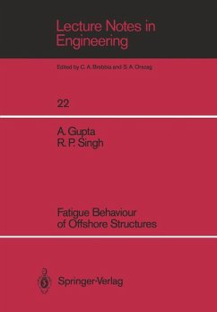 Fatigue Behaviour of Offshore Structures (eBook, PDF) - Gupta, Ashok; Singh, Ramesh P.