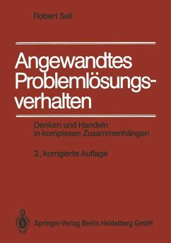 Angewandtes Problemlösungsverhalten (eBook, PDF) - Sell, Robert