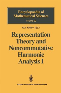 Representation Theory and Noncommutative Harmonic Analysis I (eBook, PDF)