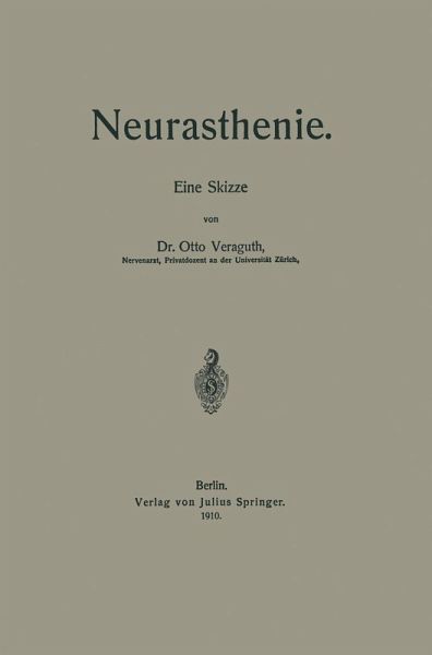 Neurasthenie (eBook, PDF)