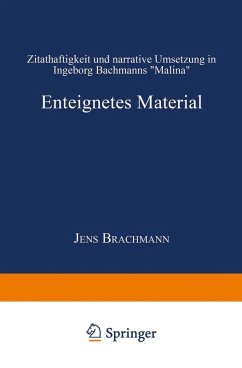 Cover Enteignetes Material (eBook, PDF)