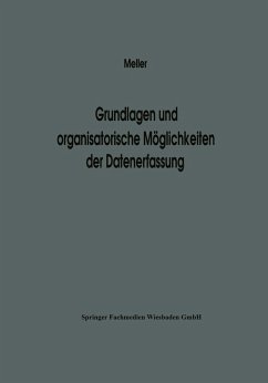 Grundlagen und organisatorische Möglichkeiten der Datenerfassung (eBook, PDF) Cover Grundlagen und organisatorische Möglichkeiten der Datenerfassung (eBook, PDF)
