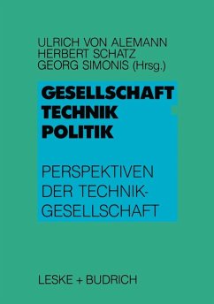 Cover Gesellschaft - Technik - Politik (eBook, PDF)