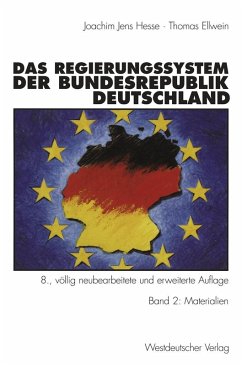 Das Regierungssystem der Bundesrepublik Deutschland (eBook, PDF) - Hesse, Joachim Jens; Ellwein, Ingrid