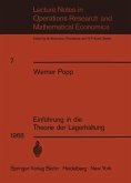 Einführung in die Theorie der Lagerhaltung (eBook, PDF)