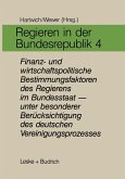 Regieren in der Bundesrepublik IV (eBook, PDF)