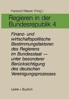 Regieren in der Bundesrepublik IV (eBook, PDF)