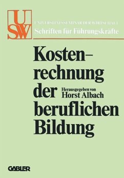 Cover Kostenrechnung der beruflichen Bildung (eBook, PDF)