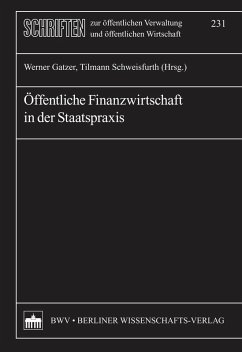 Cover Öffentliche Finanzwirtschaft in der Staatspraxis (eBook, PDF)