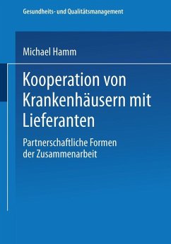 Kooperation von Krankenhäusern mit Lieferanten (eBook, PDF) Cover Kooperation von Krankenhäusern mit Lieferanten (eBook, PDF)