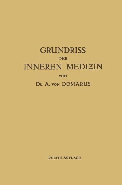Grundriß der inneren Medizin (eBook, PDF) Grundriß der inneren Medizin (eBook, PDF)