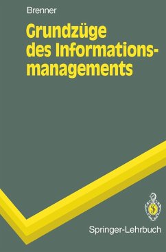 Grundzüge des Informationsmanagements (eBook, PDF) - Brenner, Walter