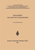 Biochemie des Aktiven Transports (eBook, PDF)