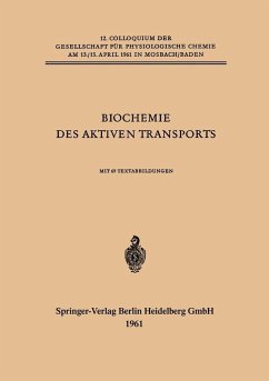 Biochemie des Aktiven Transports (eBook, PDF) Cover Biochemie des Aktiven Transports (eBook, PDF)