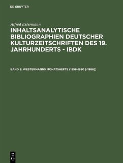 Westermanns Monatshefte (1856-1880 [-1986]) (eBook, PDF) - Estermann, Alfred