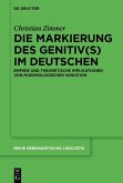 Die Markierung des Genitiv(s) im Deutschen (eBook, ePUB)