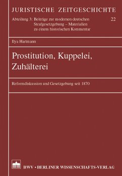 Prostitution, Kuppelei, Zuhälterei (eBook, PDF) - Hartmann, Ilya