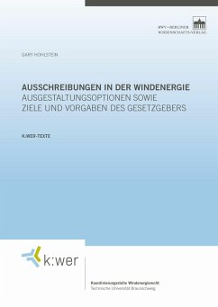Ausschreibungen in der Windenergie (eBook, PDF) - Hohlstein, Gary