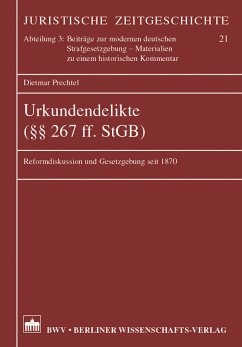 Urkundendelikte (§§ 267 ff. StGB) (eBook, PDF) - Prechtel, Dietmar