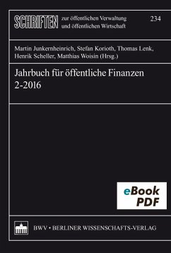 Jahrbuch für öffentliche Finanzen 2-2016 (eBook, PDF)