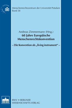 60 Jahre Europäische Menschenrechtskonvention (eBook, PDF) - Zimmermann, Andreas