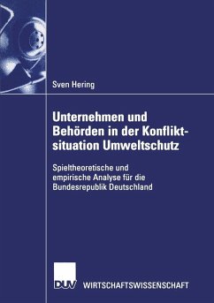 Unternehmen und Behörden in der Konfliktsituation Umweltschutz (eBook, PDF) - Hering, Sven